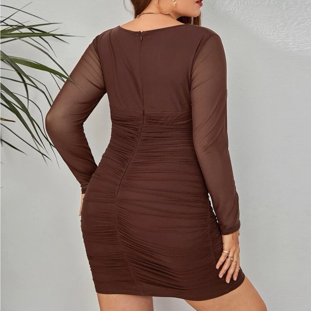 Ruched dress